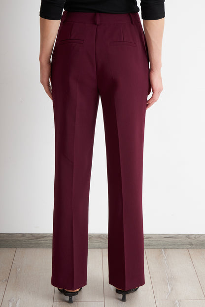 Pantalón Sastrero Recto Burdeo