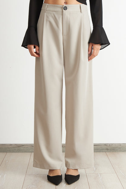 Pantalón Vestir Recto Khaki