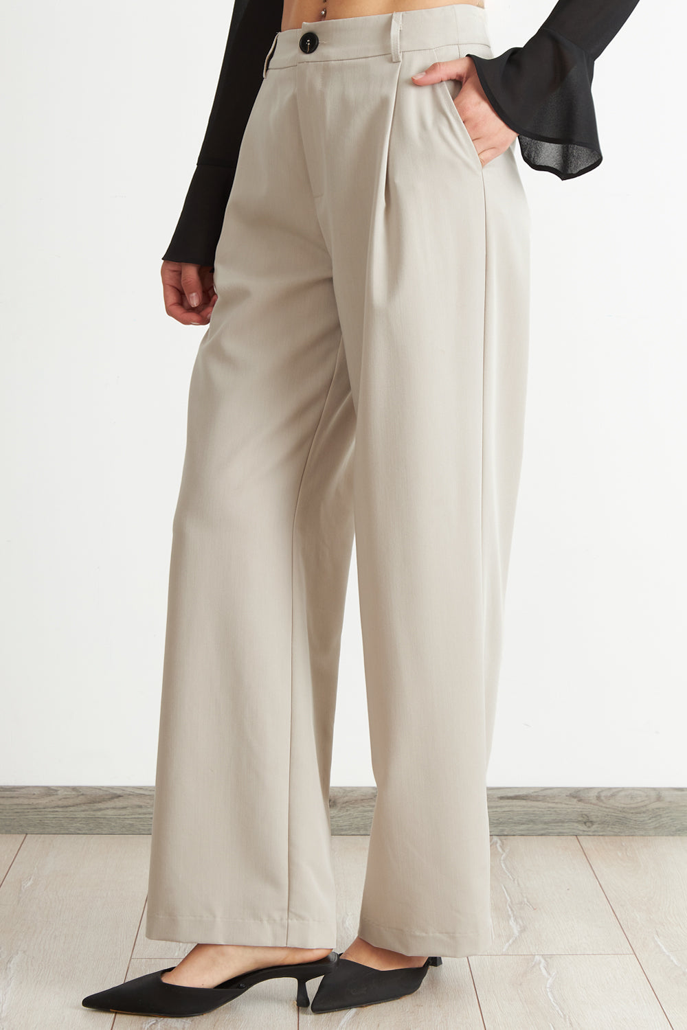 Pantalón Vestir Recto Khaki