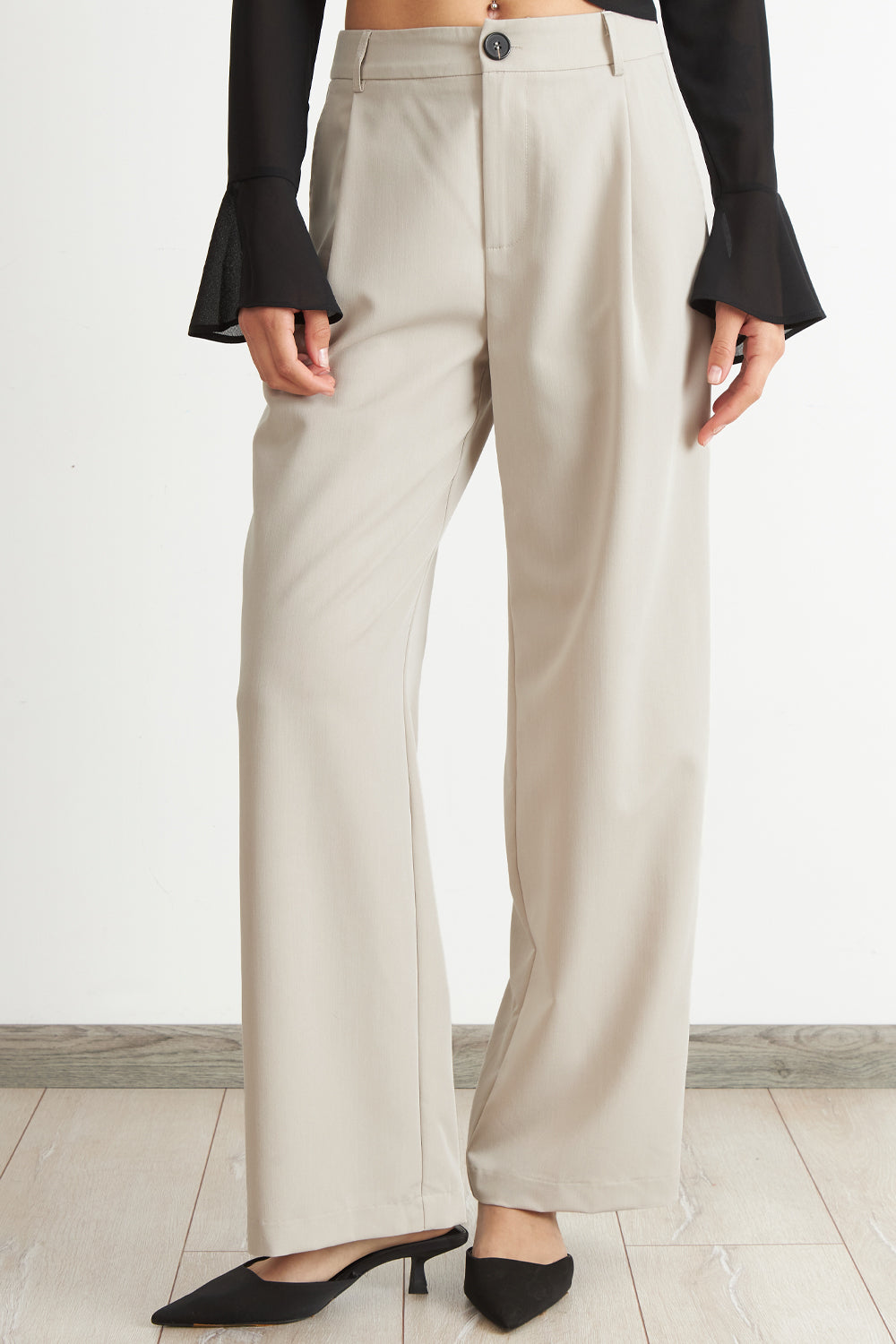 Pantalón Vestir Recto Khaki