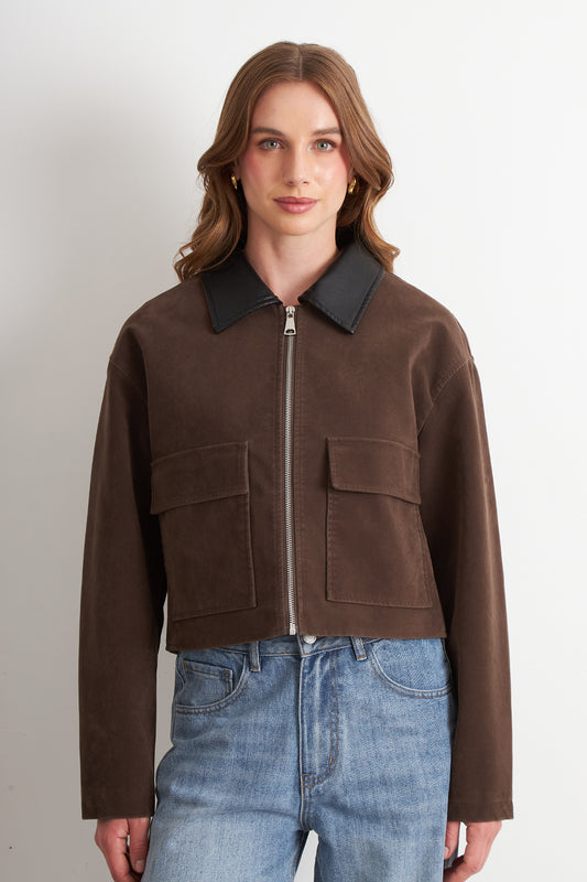 Chaqueta Barn Jacket Café