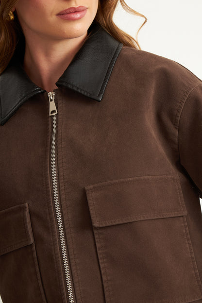 Chaqueta Barn Jacket Café
