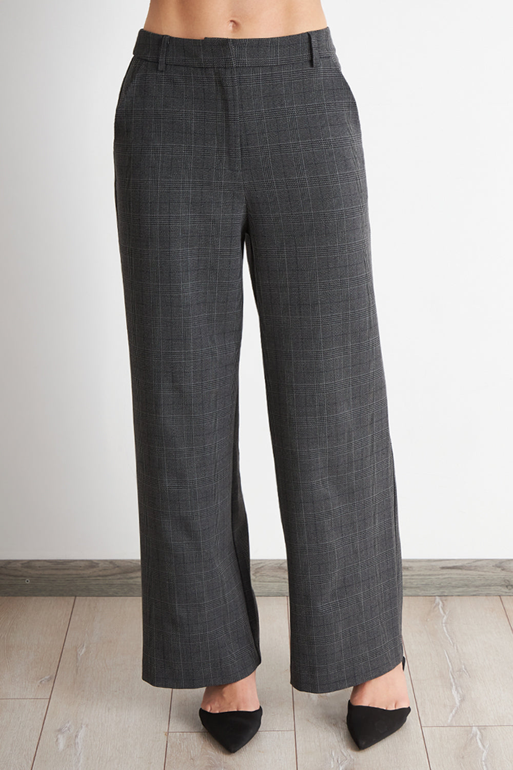 Pantalón Tartán Gris