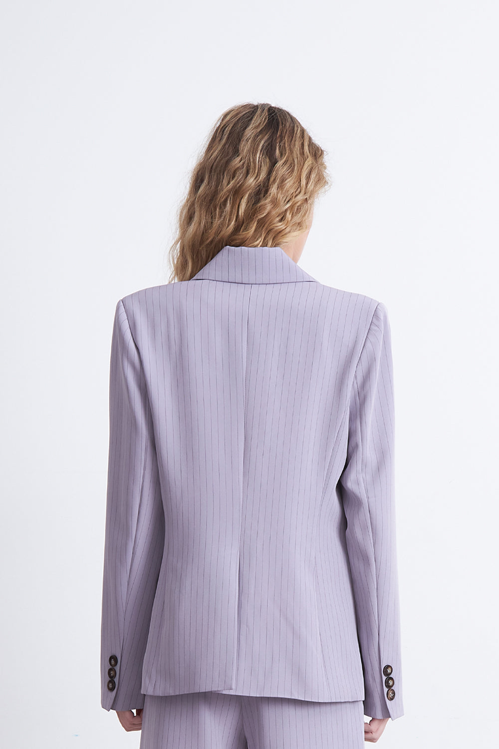 Blazer Rayas Diplomáticas Gris