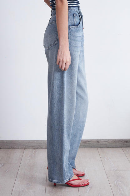 Jeans Barrel Celeste