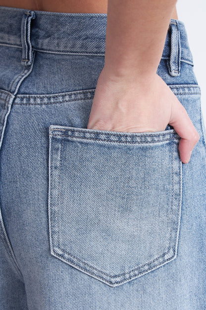 Jeans Barrel Celeste