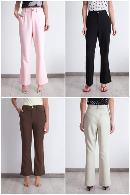 Pantalón Sastrero Recto Negro