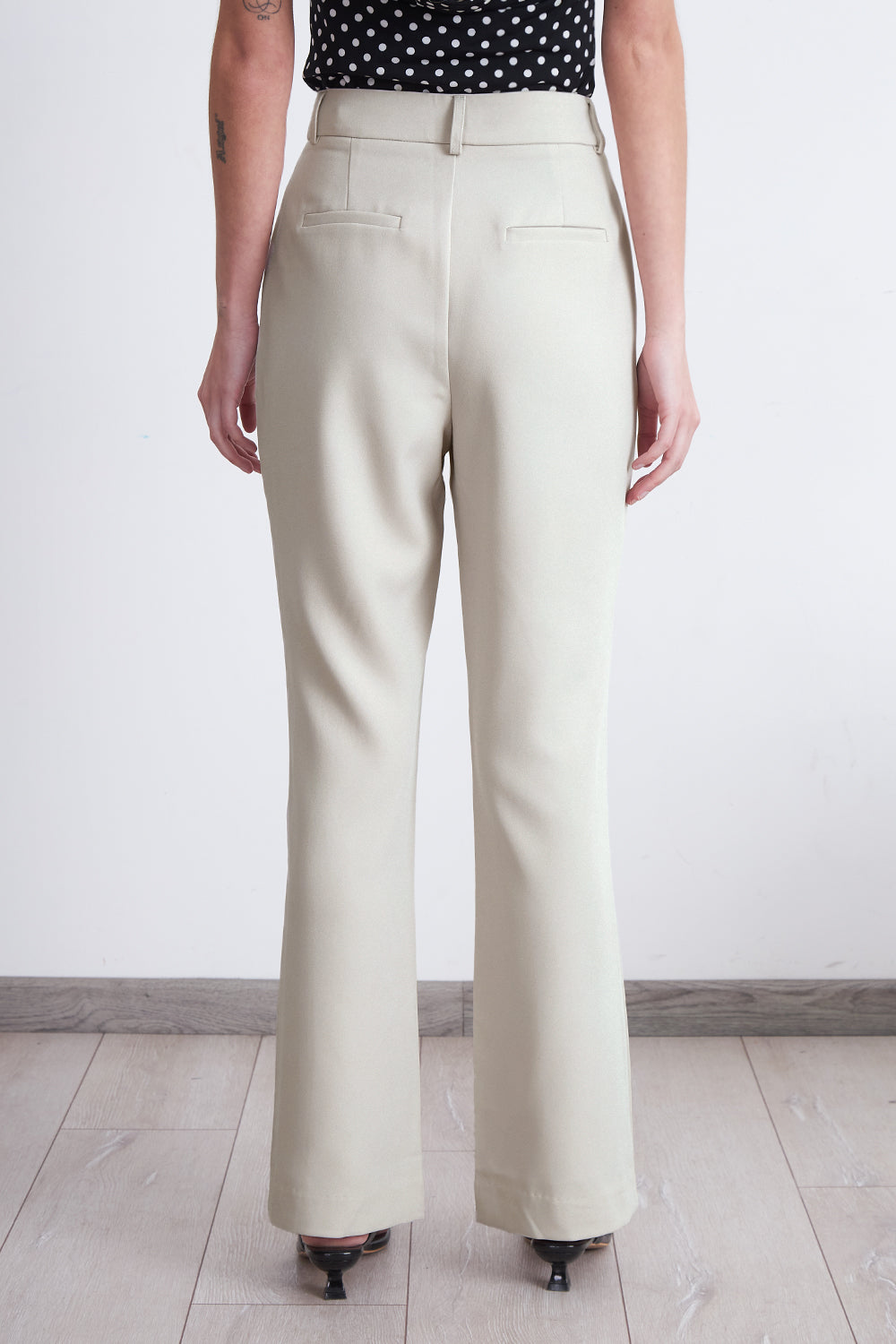 Pantalón Sastrero Recto Blanco