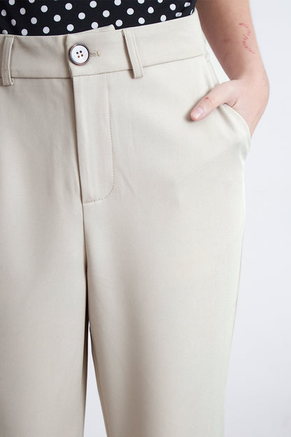 Pantalón Sastrero Recto Blanco