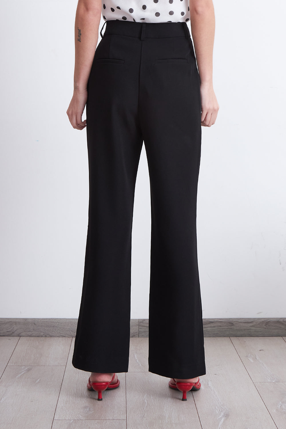 Pantalón Sastrero Recto Negro