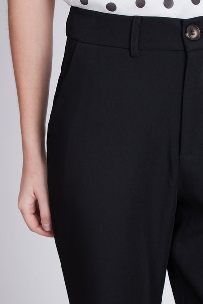 Pantalón Sastrero Recto Negro
