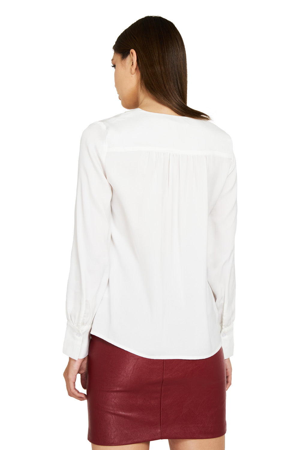 Blusa Detalles Encaje Blanco