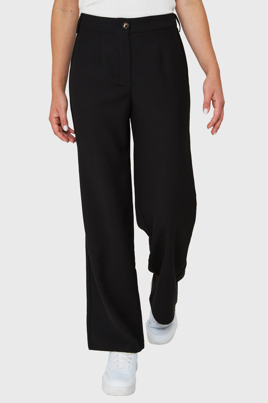 Pantalón Recto Negro