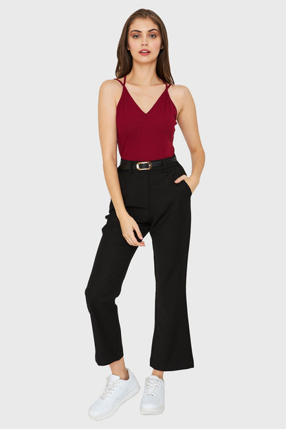 Pantalón Cinturón Negro