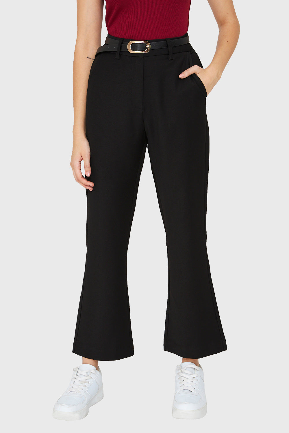 Pantalón Cinturón Negro