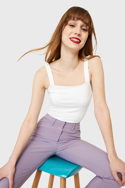 Body Tirante Ancho Blanco