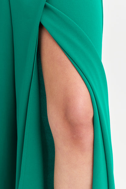 Pantalón Palazzo Tajos Verde