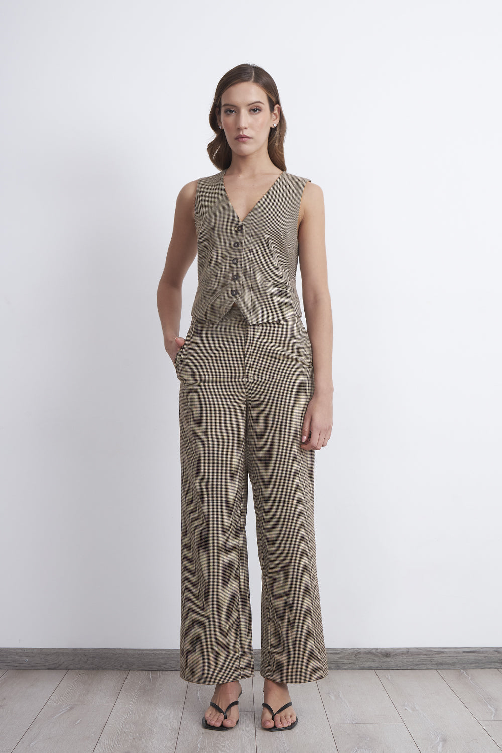Gilet Espalda Ajustable Khaki