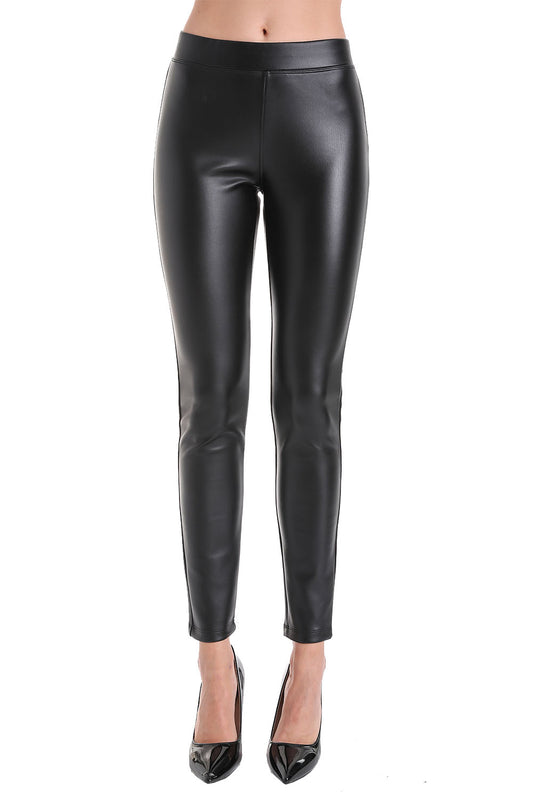 Legging  Ecocuero Negro