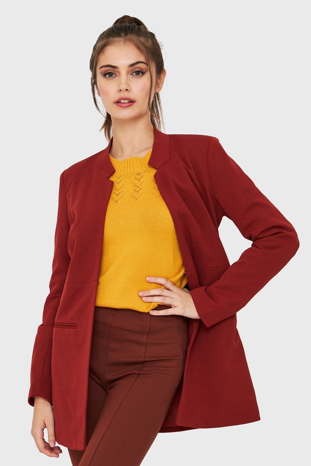 Blazer Largo Terracota