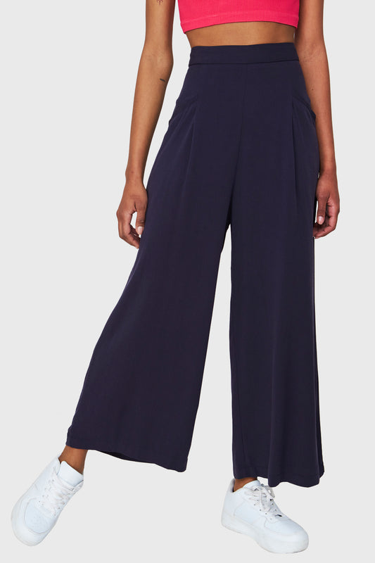 Culotte Holgado Azul Marino