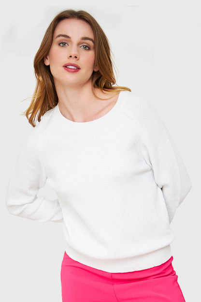 Sweater Brillos Blanco