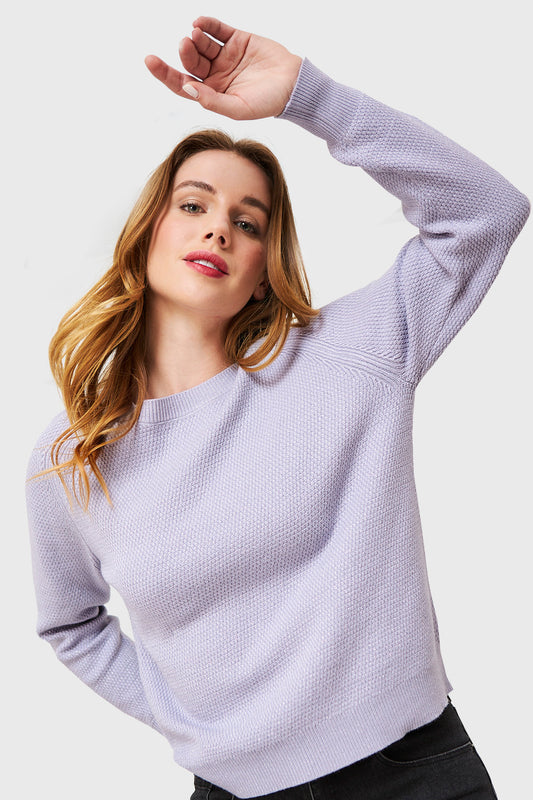 Sweater Brillos Lavanda