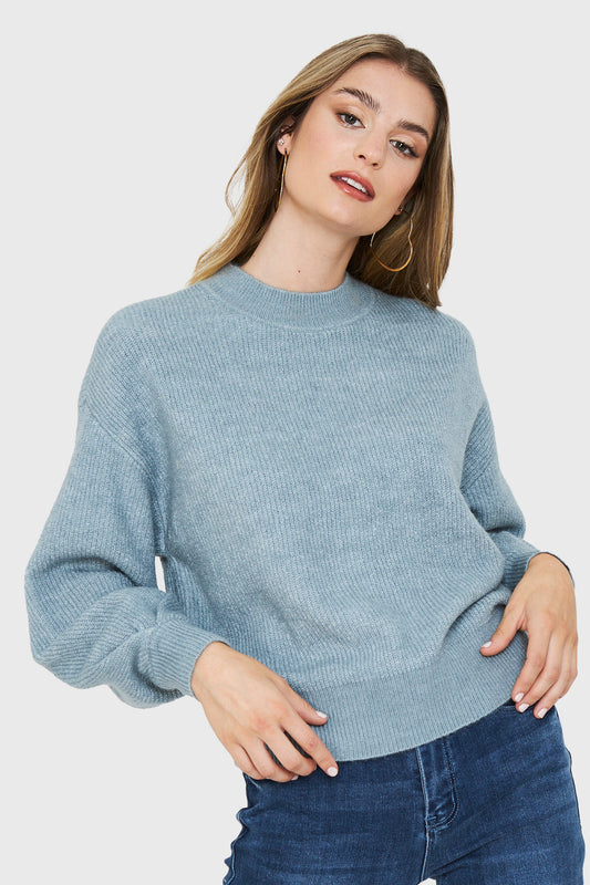 Sweater Básico Soft Menta