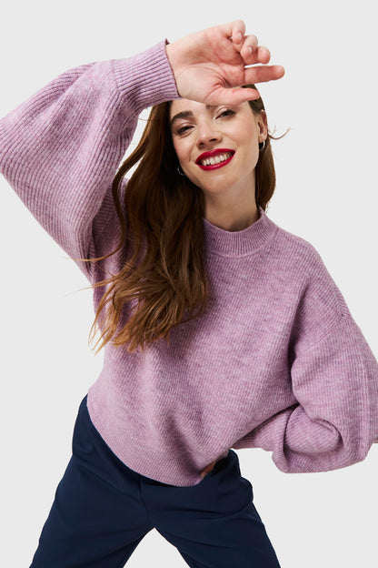 Sweater Básico Soft Lila