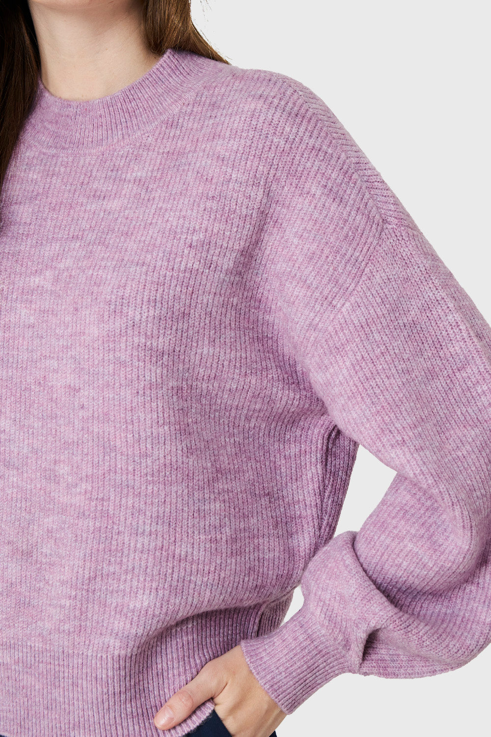 Sweater Básico Soft Lila