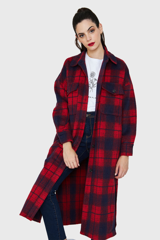 Sobrecamisa Leñadora Rojo