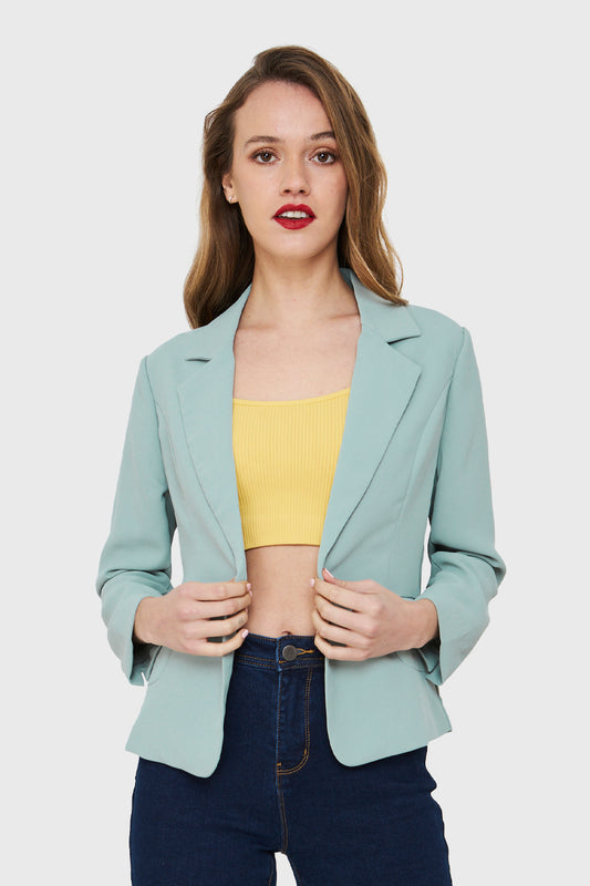 Blazer Corto Menta