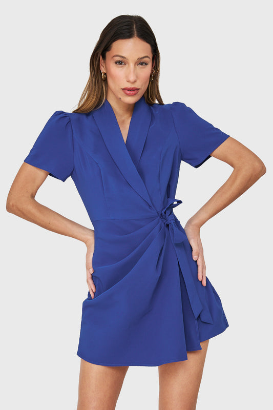 Enterito Con Solapa y Lazo Azul Rey