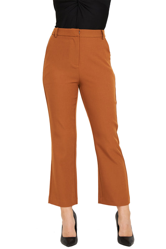 Pantalón Formal Bolsillos Camel