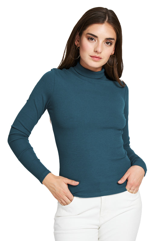 Beatle Básico Acanalado Azul