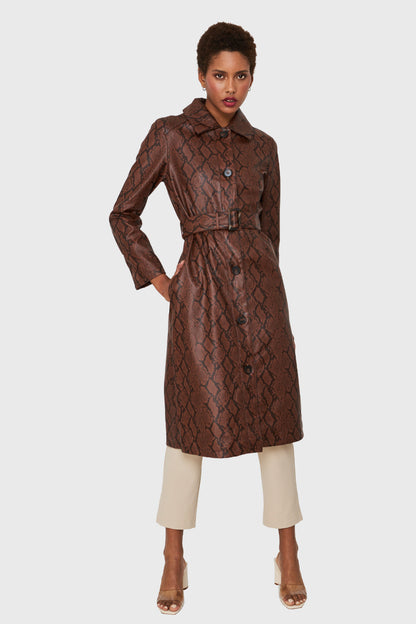 Trench Ecocuero Snake Café