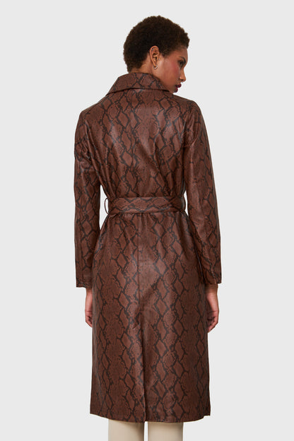 Trench Ecocuero Snake Café