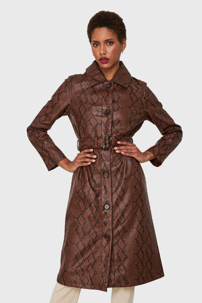 Trench Ecocuero Snake Café