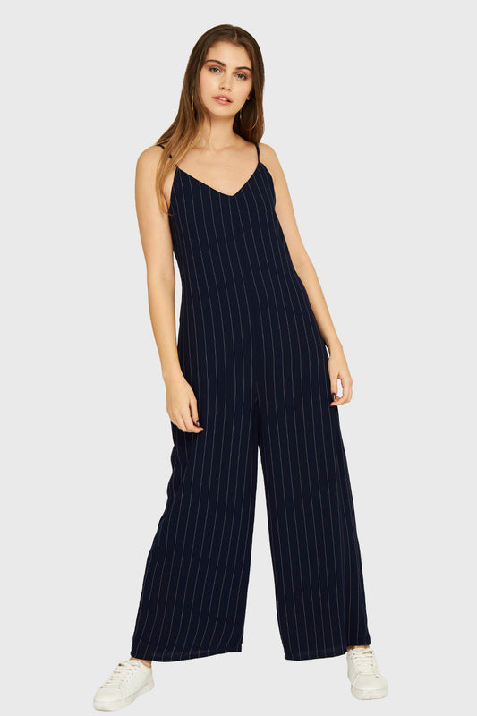 Enterito Pabilo Rayas Azul Marino