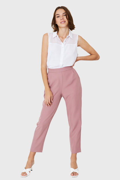 Blusa Botones Metálicos Blanco