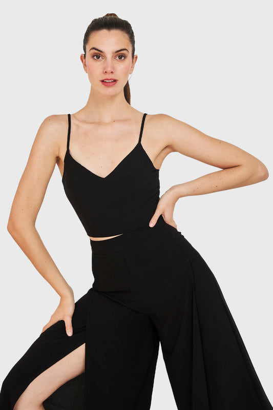 Crop Top Negro