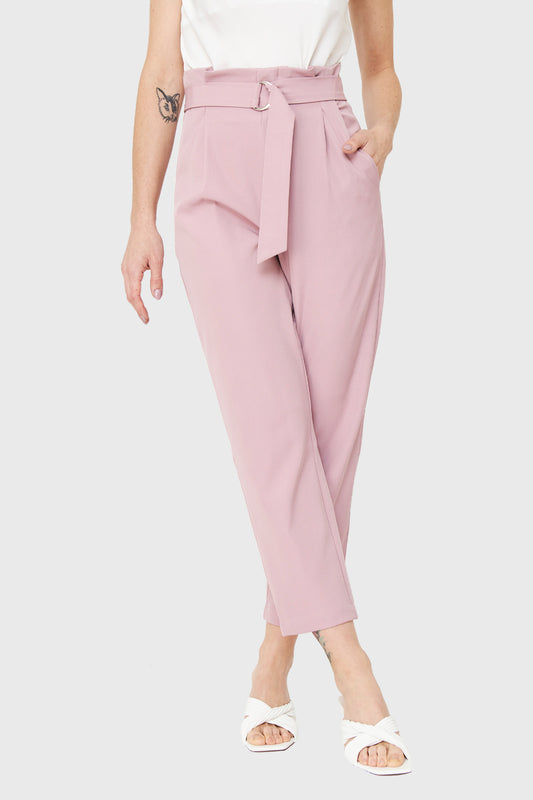 Pantalón Lazo Hebilla Rosado